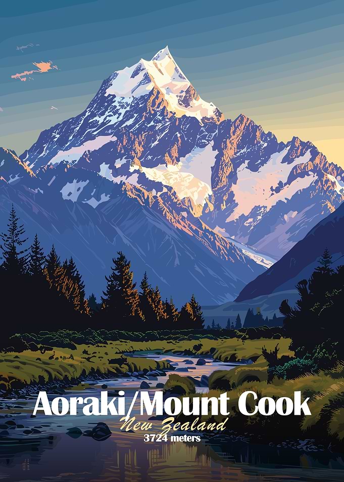 Mount Cook, New Zealand