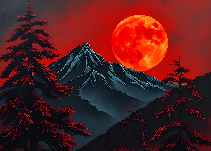 Blood Moon Mountain