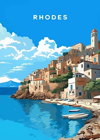 Rhodes Island Landscape