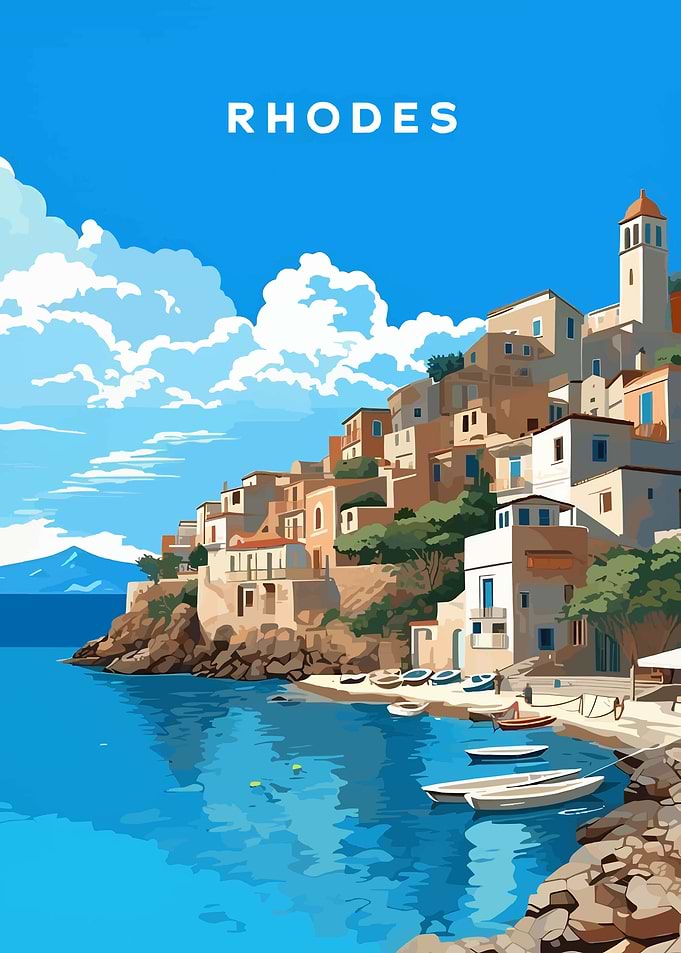 Rhodes Island Landscape