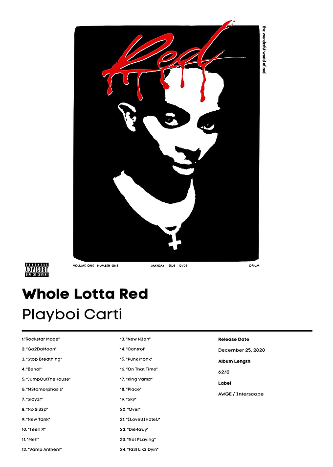 Playboi Carti Whole Lotta Red