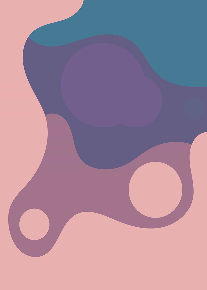 Abstract Shapes in Pastel Colors