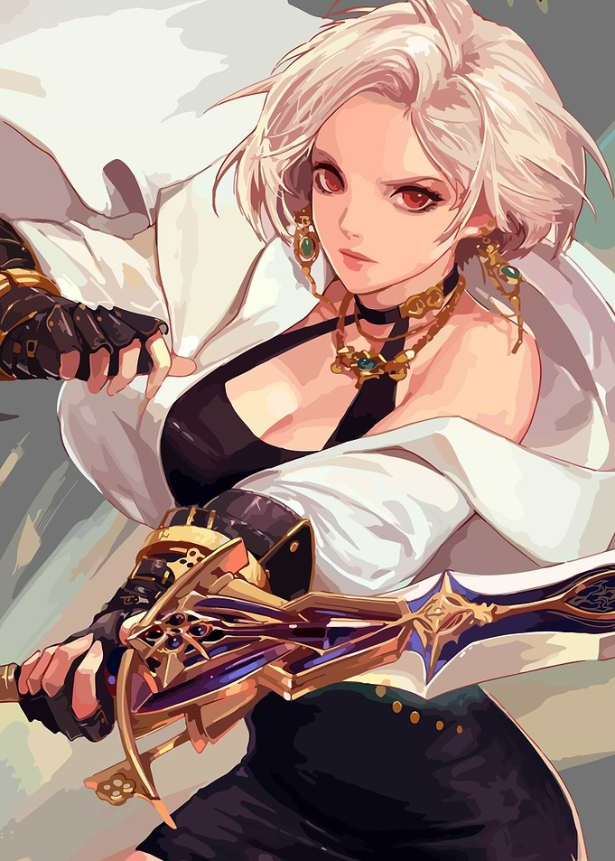 Anime Female Warrior