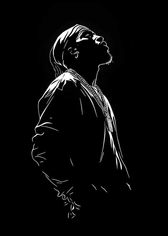 Rapper Legend Tupac Shakur