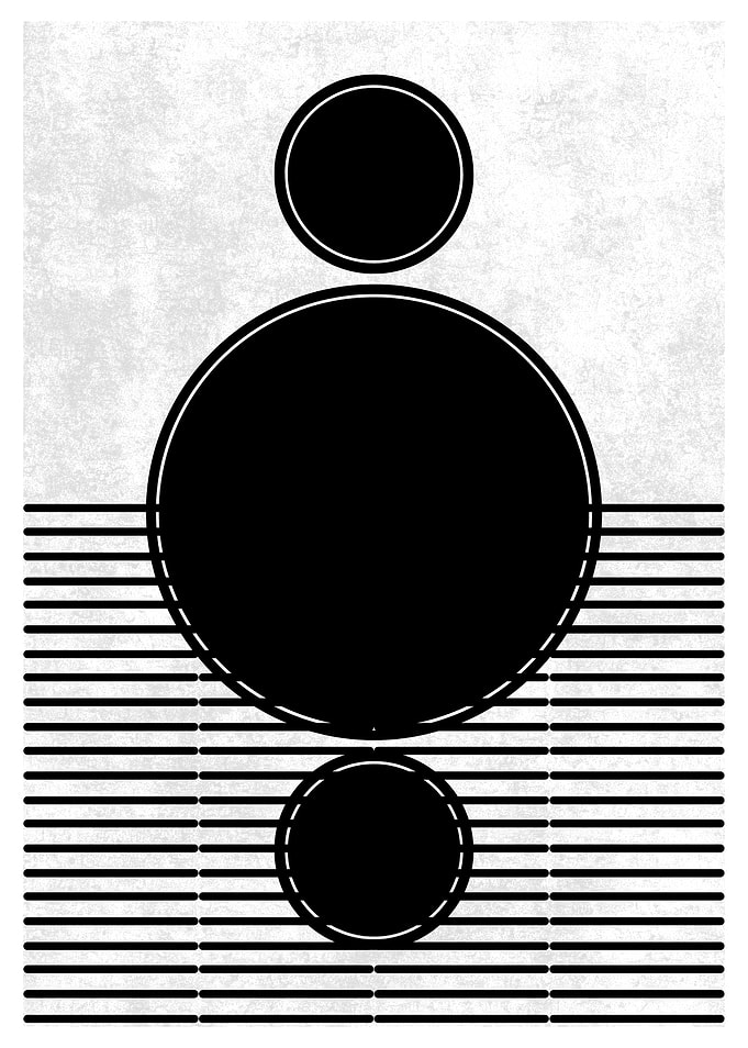 Abstract Circle Art