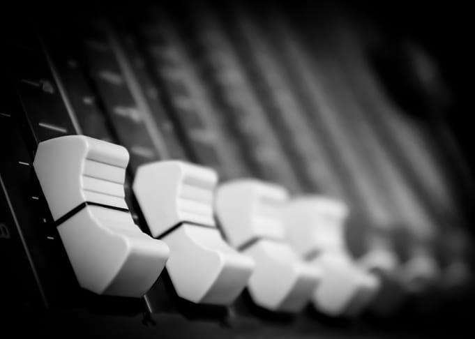 Audio Mixer Knobs