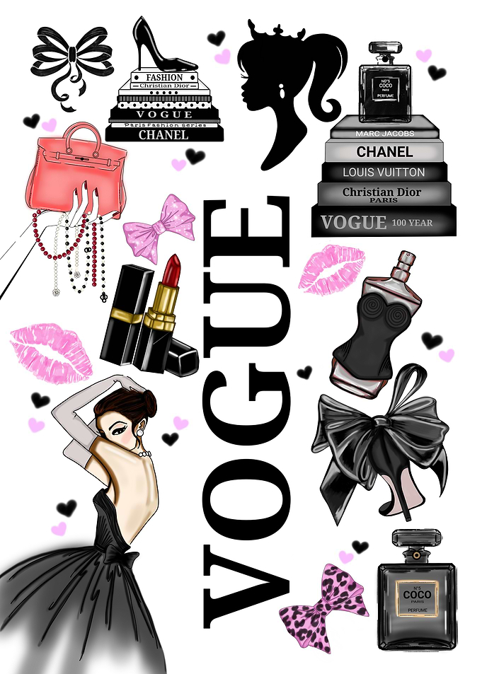 Vogue Fashion collage