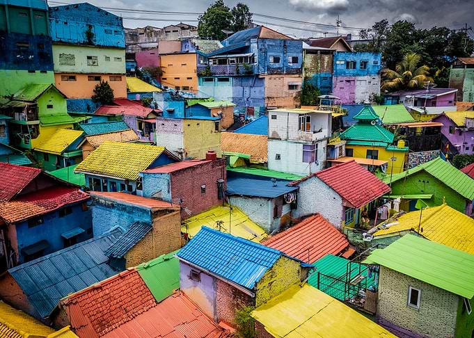 Colorful Rooftops