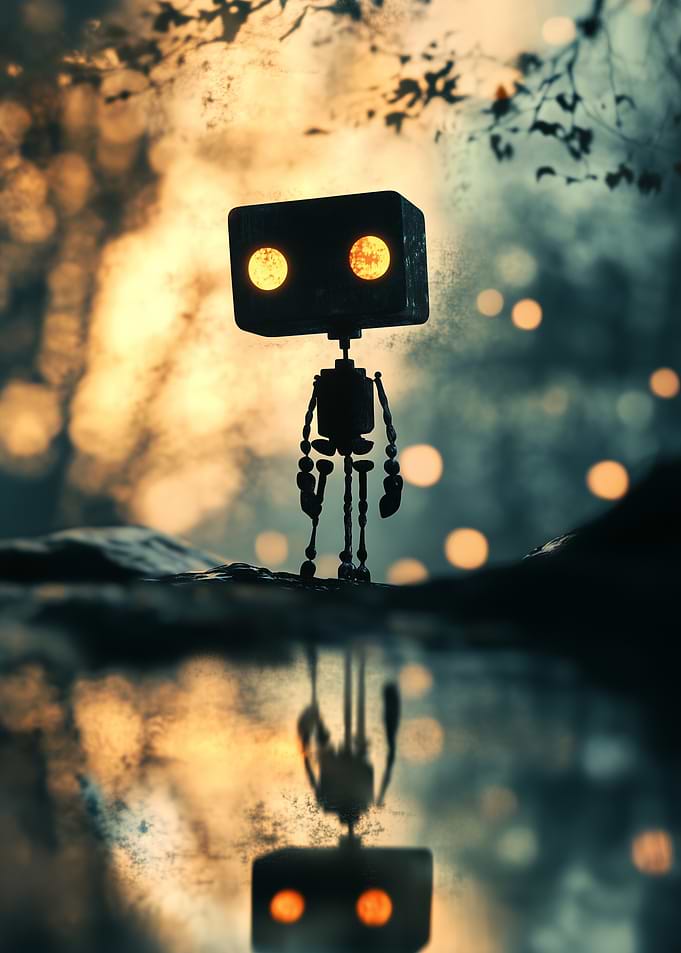 Robot in the Woods