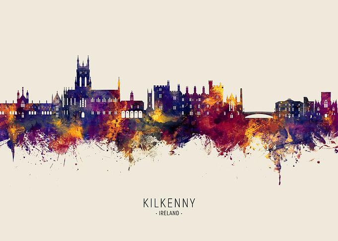 Kilkenny Ireland Skyline