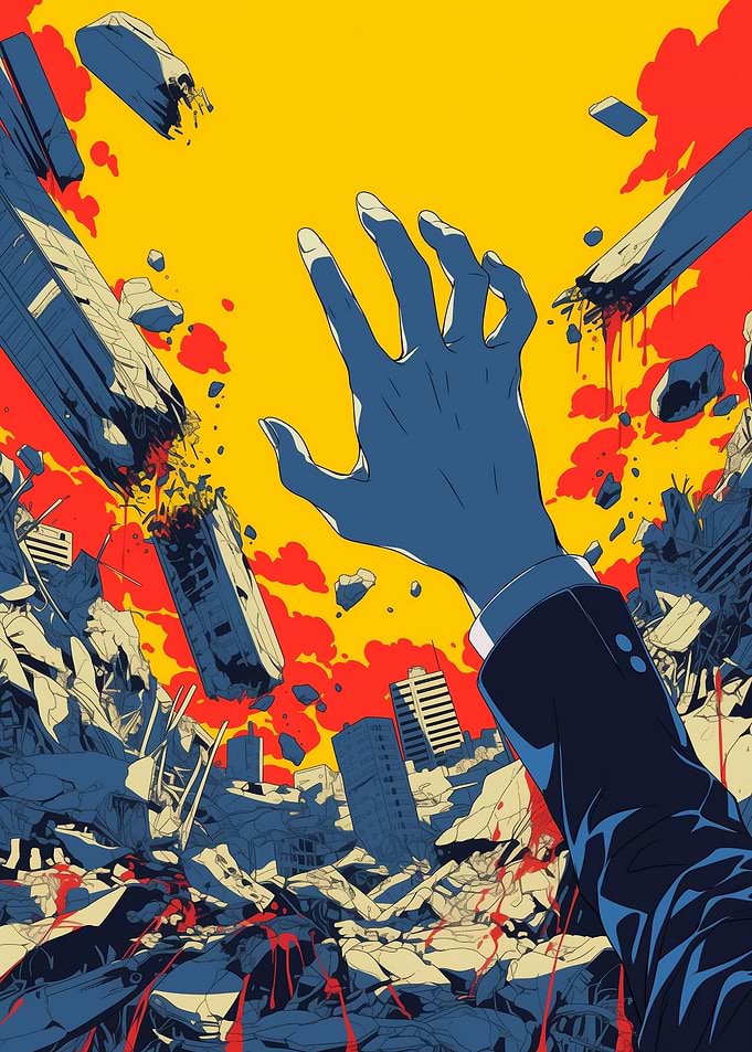 Falling Cityscape