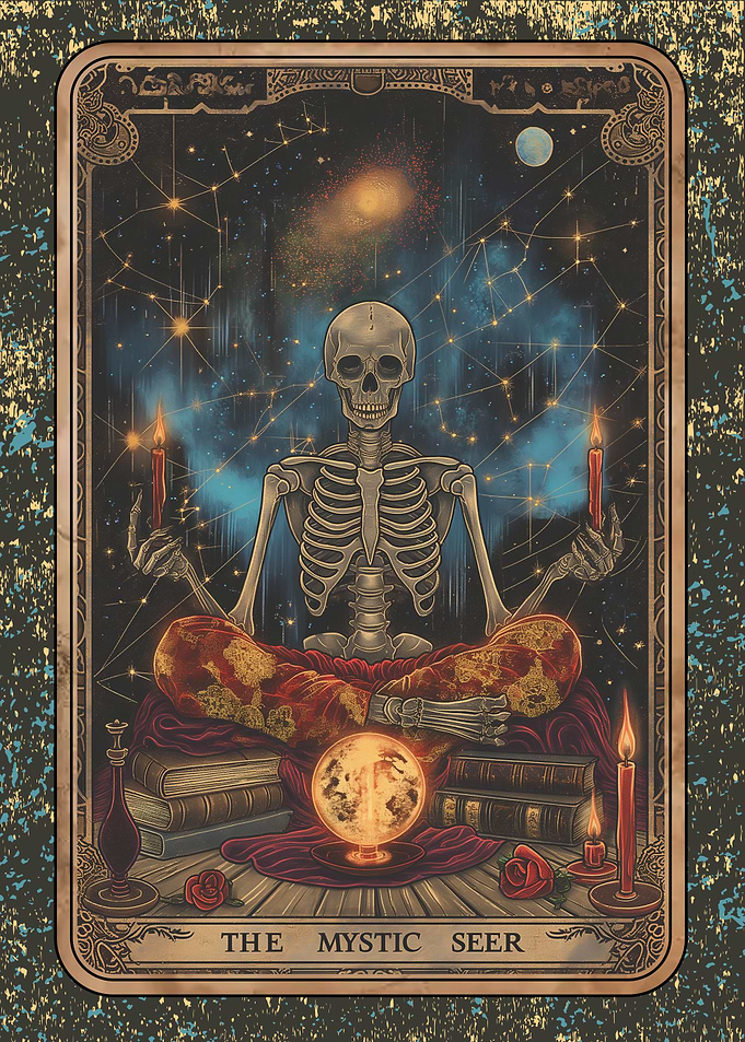 Mystic Seer Tarot Card Wall Decor
