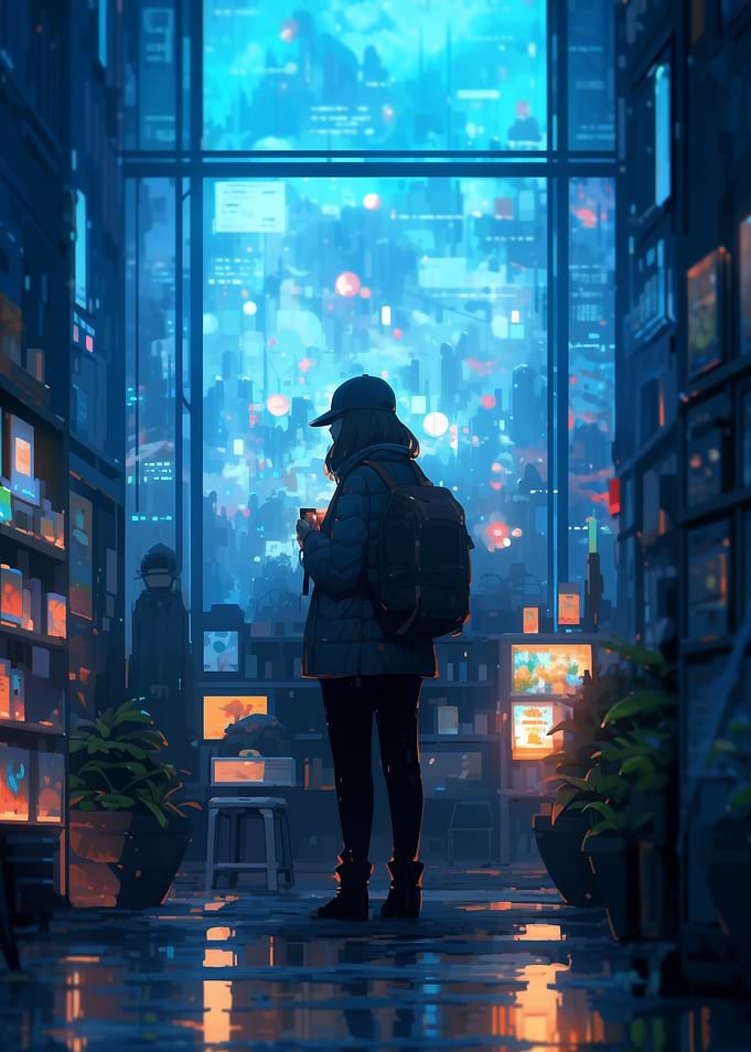 Cyberpunk Cityscape