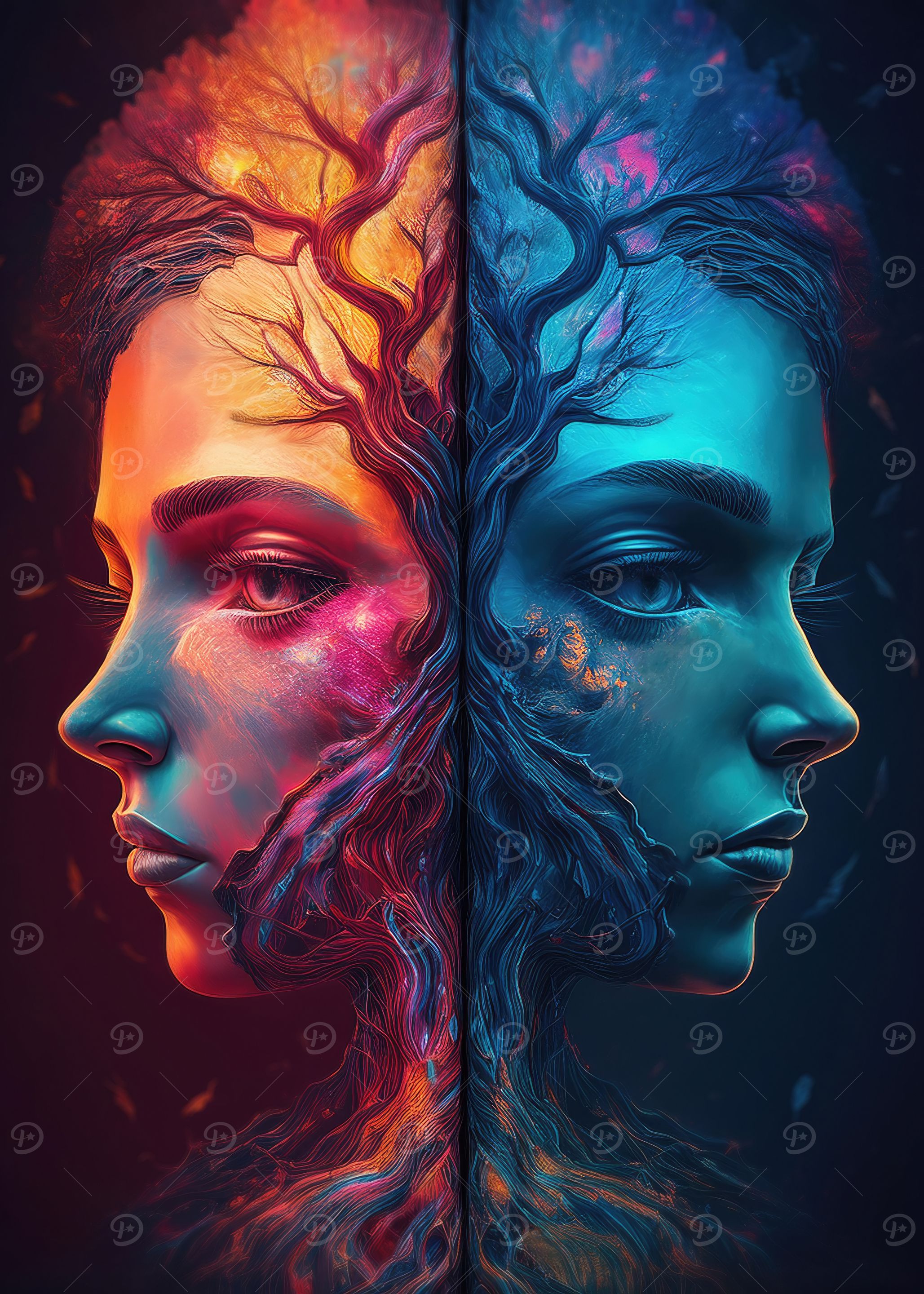 Dual Faces Tree