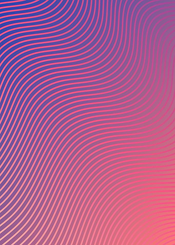 Abstract Wavy Lines