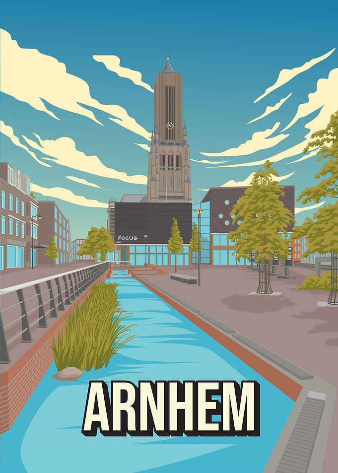 Arnhem Netherlands Cityscape
