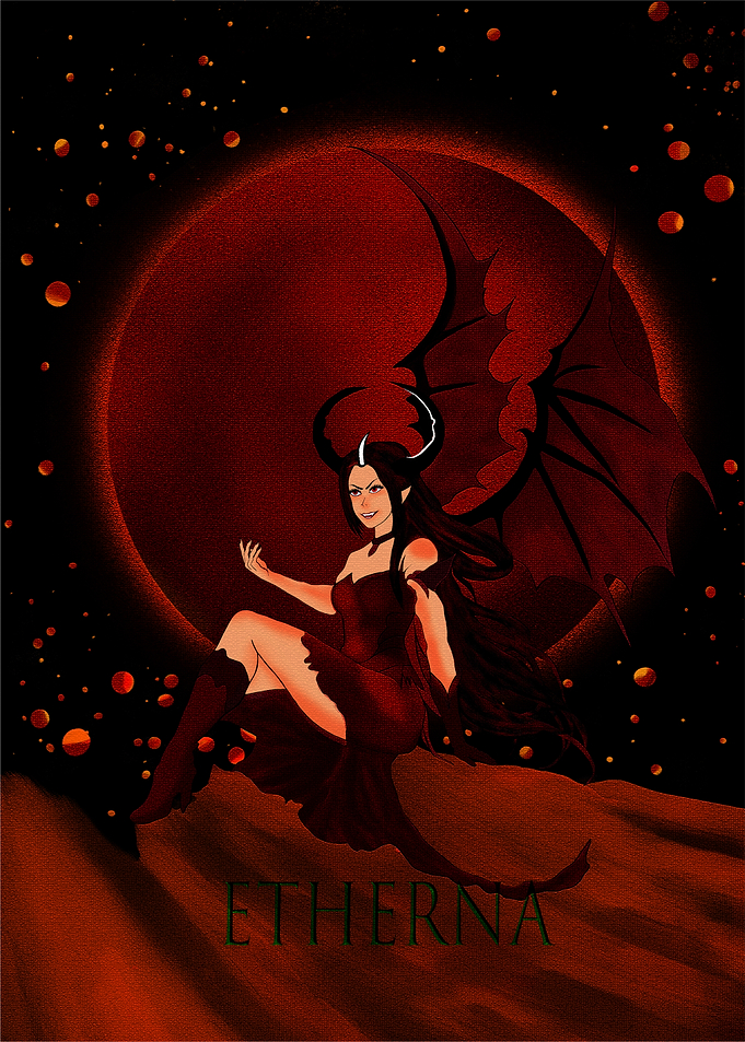 Dark Fantasy Demoness