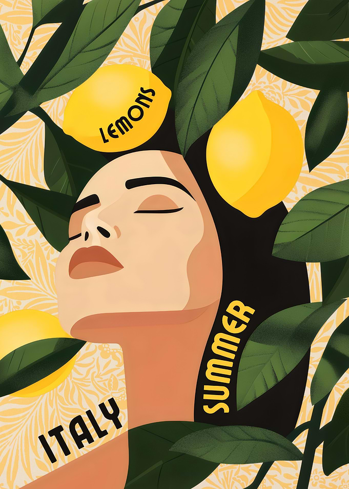 Lemons, Summer, Italy