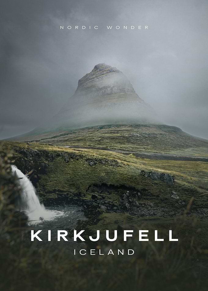 Kirkjufell in the Mist | Wonder of Iceland