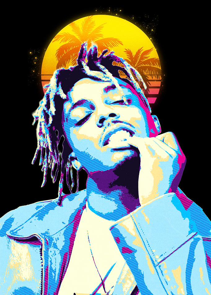 Juice WRLD Retro Art