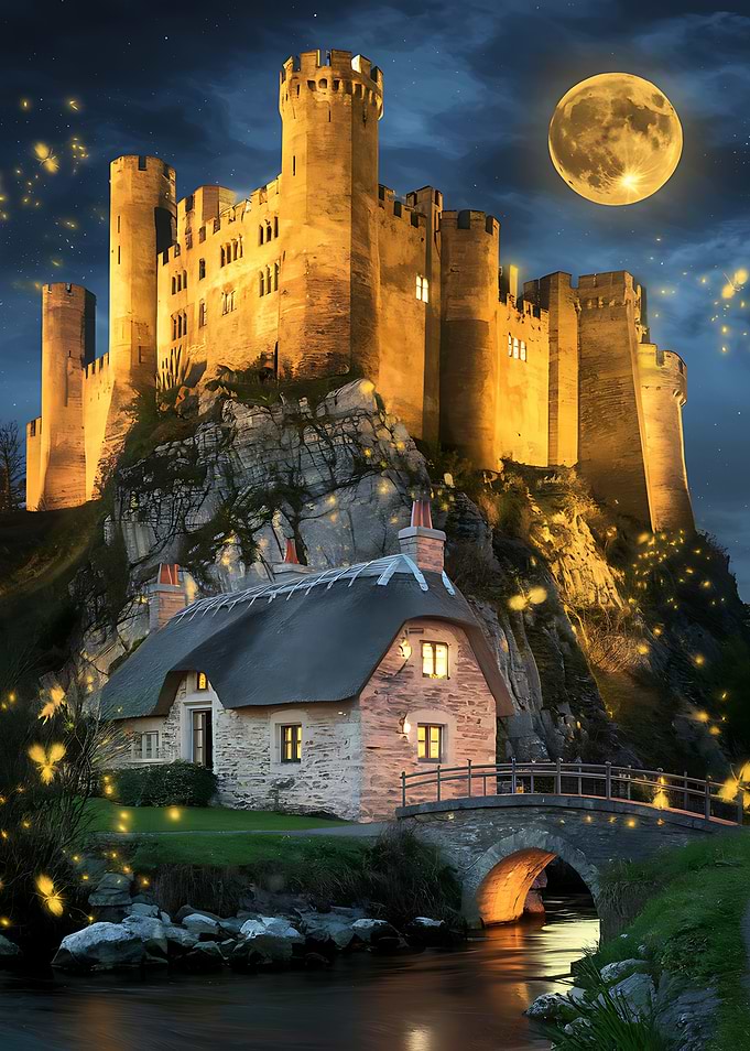 The Moonlit Castle, Firefly Dance and Serene River.