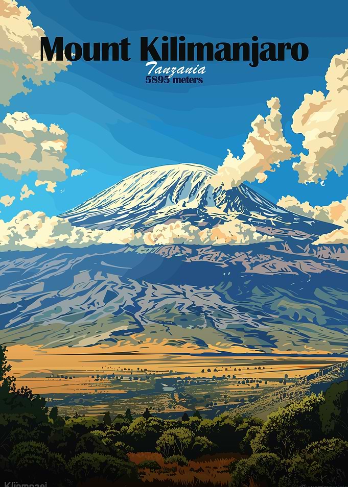 Mount Kilimanjaro Poster