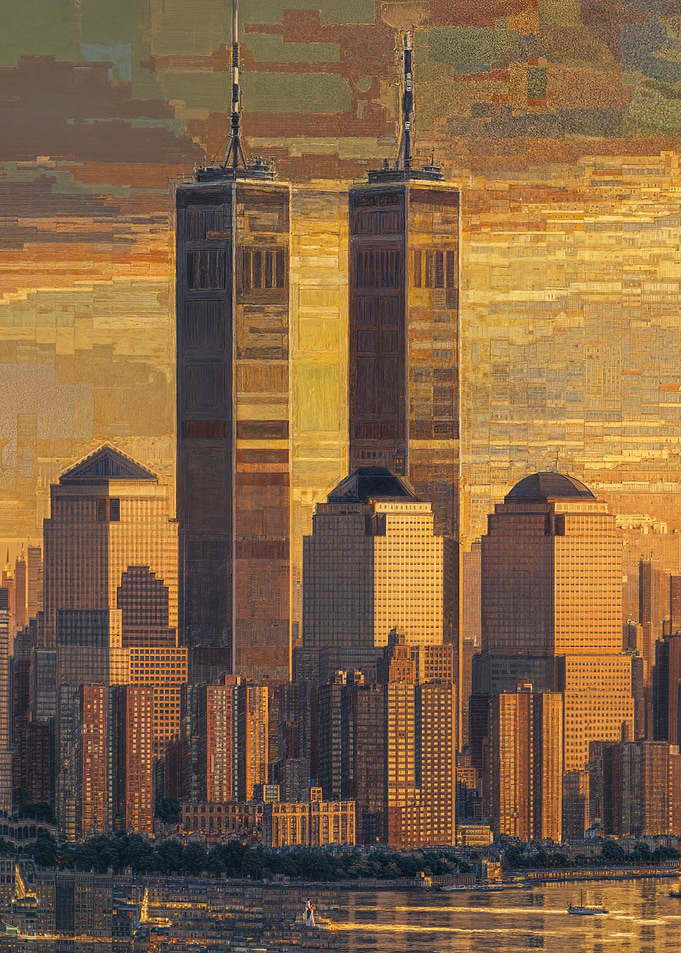 Twin Towers Over Manhattan: Golden Memories of New York in the Mid-70s