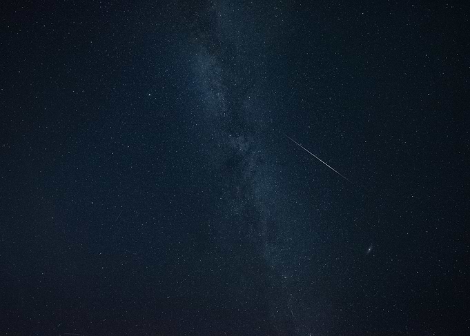 Milky Way & Shooting Star