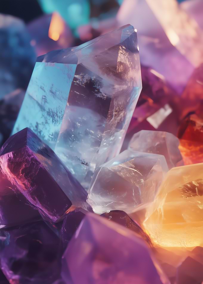 Crystals Cluster