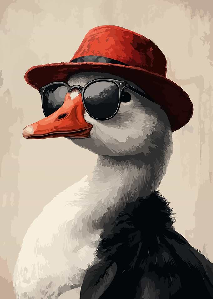 Cool Goose in Fedora