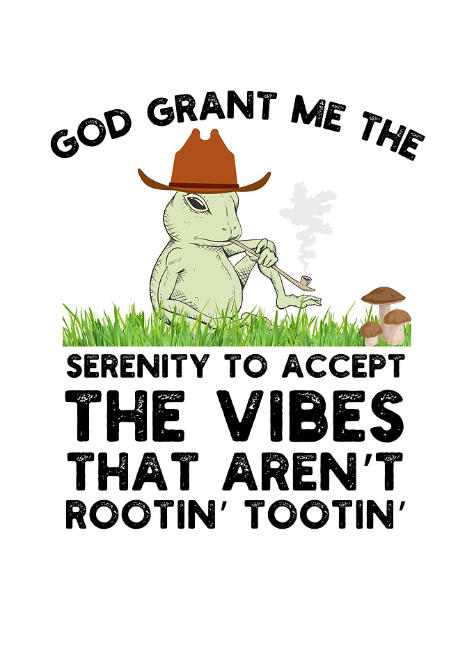 Frog Vibes Quote