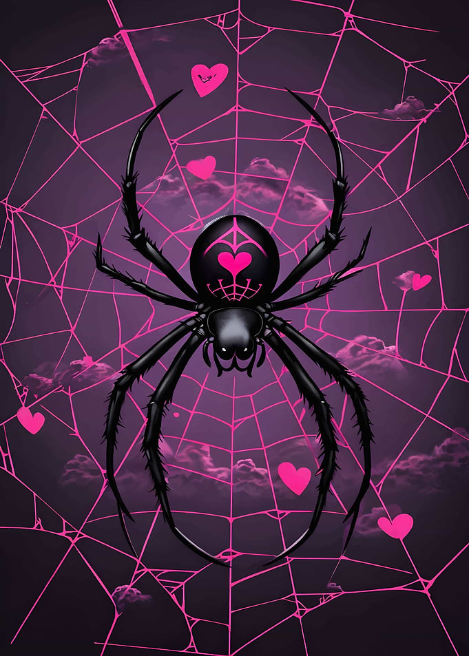 Black Widow Spider Web