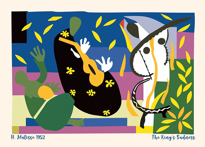 Henri Matisse The King's Sadness 1952