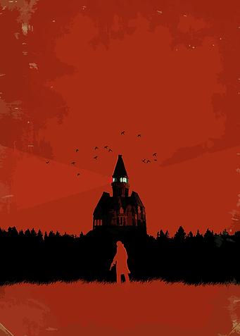 Haunted Mansion Silhouette