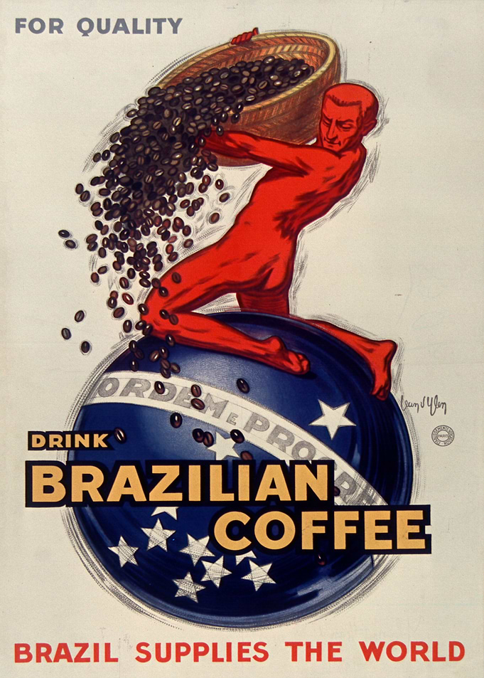 Brazilian Coffee Poster