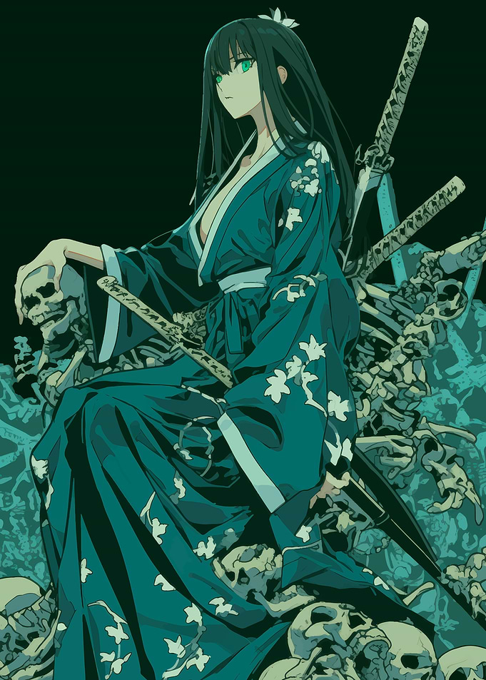 Anime Samurai Woman