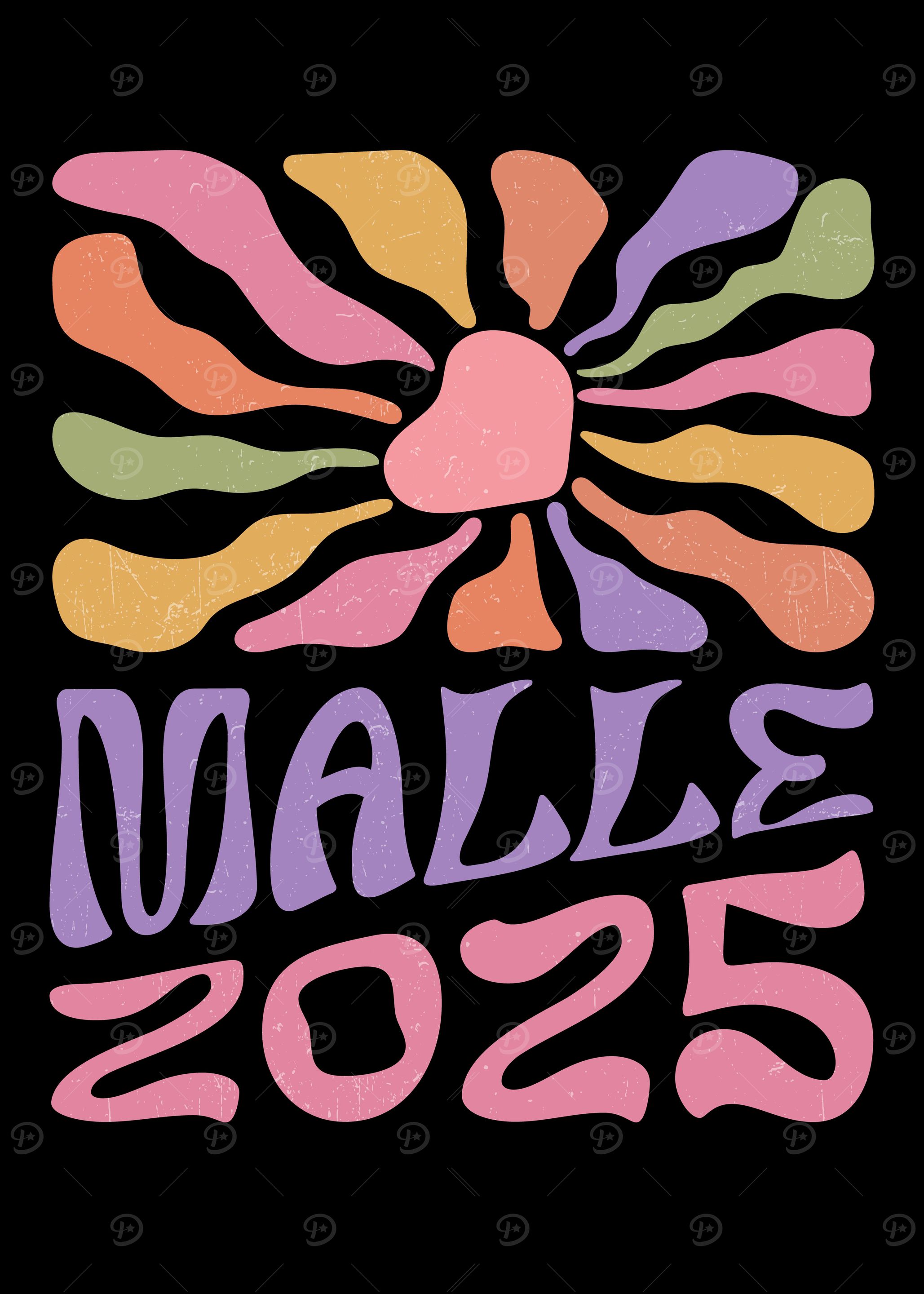 Malle 2025 Retro Sun Design