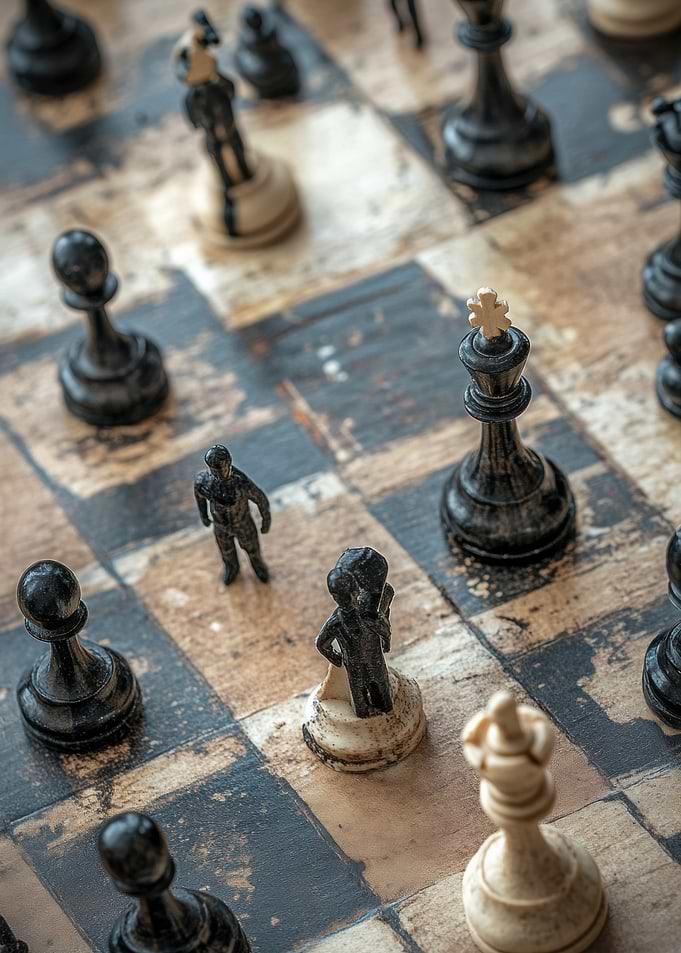 Chessboard Close-up