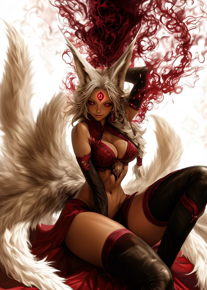 Scarlet Fox Spirit