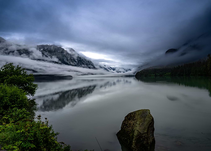 Misty Mountain Lake