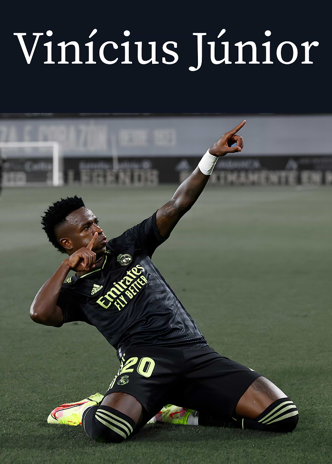 Vinicius Junior Soccer Celebration