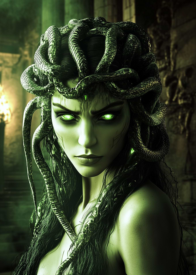 Medusa Portrait