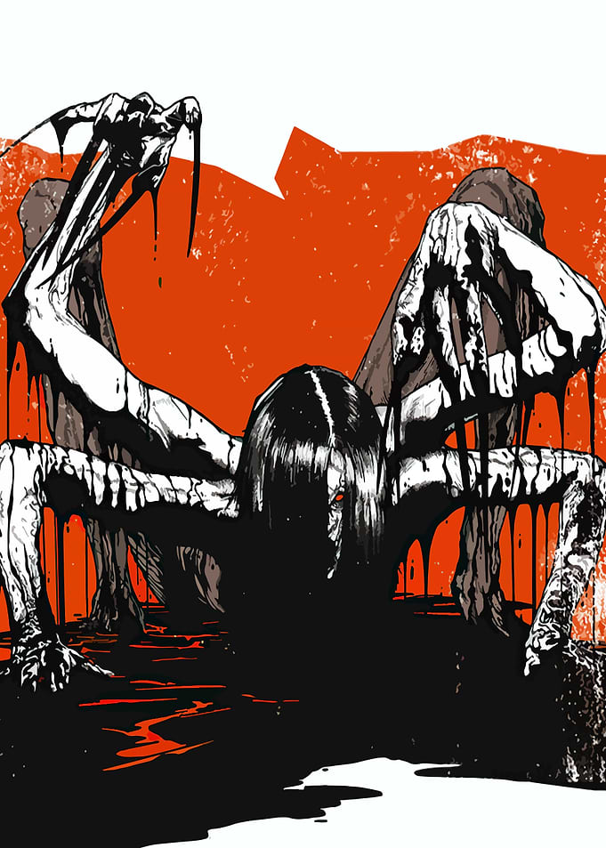 Horror Creature Illustration