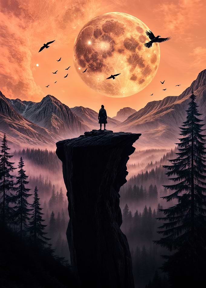 Echoes of the Moonlit Cliff