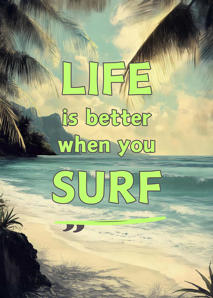 Life Is Better When You Surf