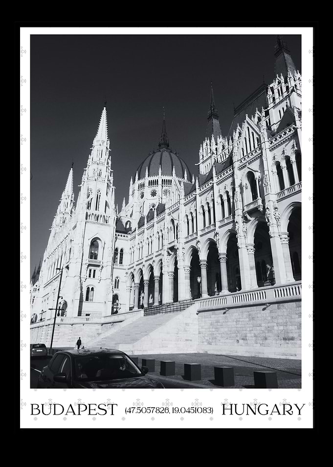 Budapest Simplistic Poster