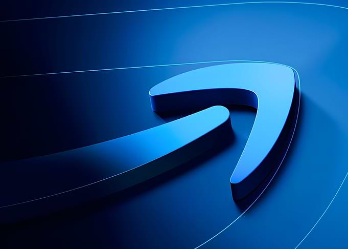 Blue Arrow Logo