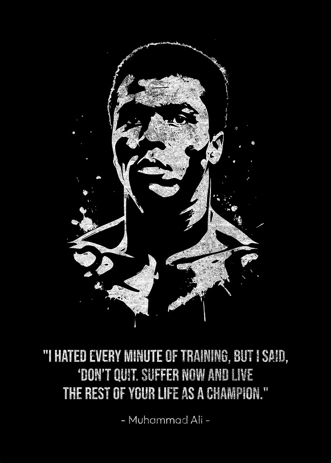 Muhammad Ali Quote Art