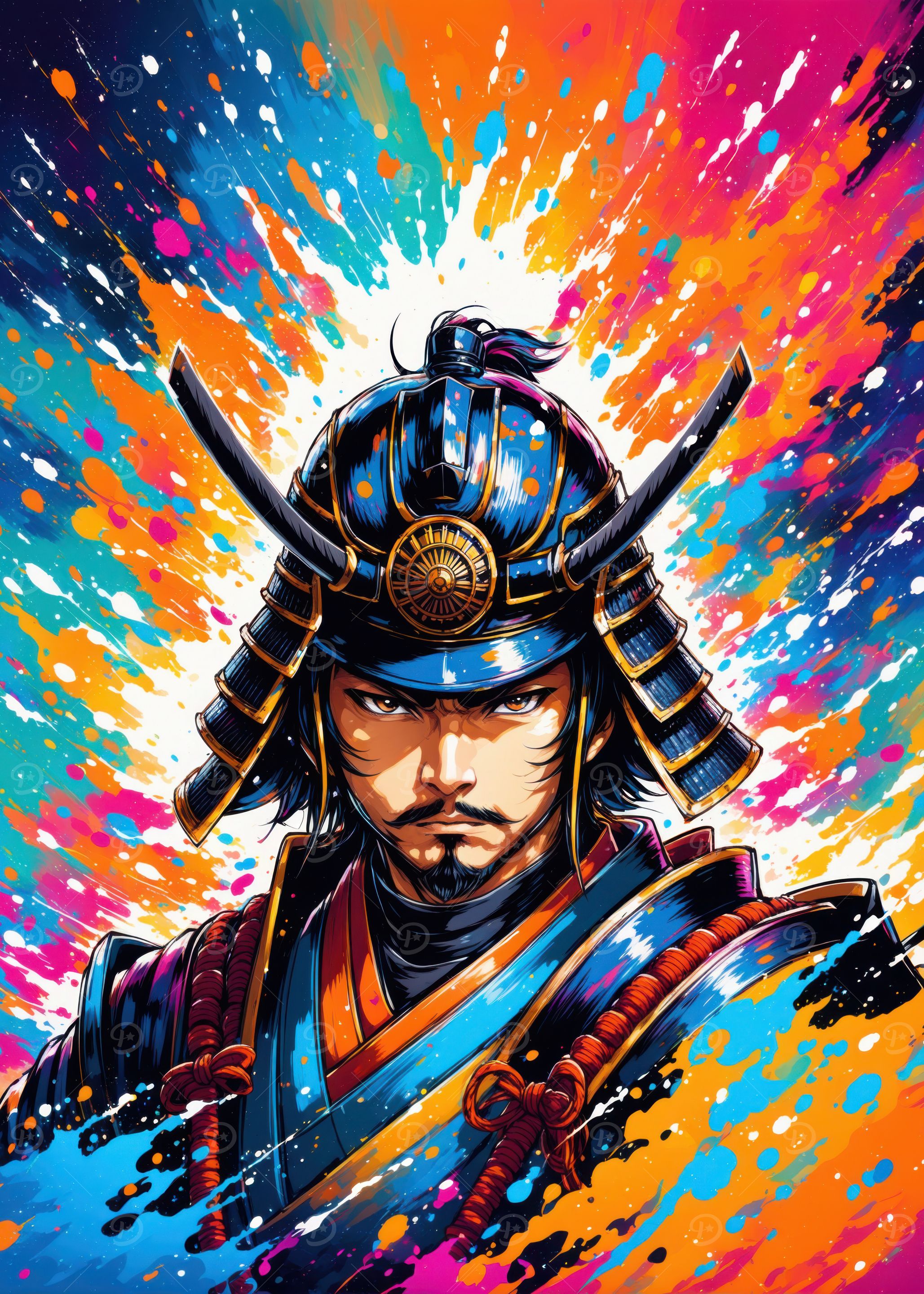 Samurai Warrior Art
