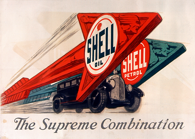 Shell Oil Vintage Poster